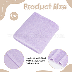 Super Soft Imitation Rabbit Plush Polyester Fabric&nbsp;DIY-BC0017-37E