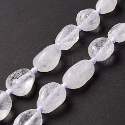 Natural Quartz Crystal Beads Strands&nbsp;G-B024-16