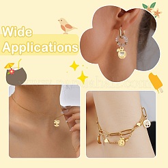 7Pcs 7 Styles Brass Pendants&nbsp;KK-CJ0005-85
