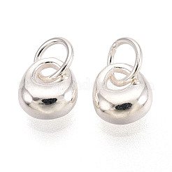 925 Sterling Silver Longevity Lock Charms&nbsp;STER-T008-30S-03