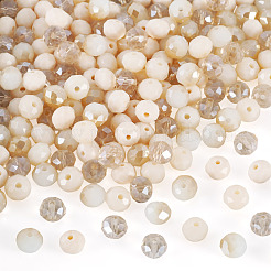 200Pcs 4 Colors Glass Beads&nbsp;EGLA-TA0013-42B
