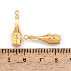 304 Stainless Steel Pendant Rhinestone Settings&nbsp;X-STAS-H241-36G