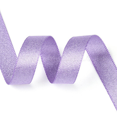 Polyester Satin Wired Ribbon&nbsp;SRIB-T009-08G-1