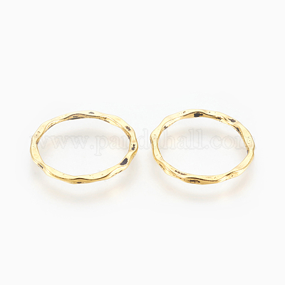 Tibetan Style Linking Rings&nbsp;PALLOY-A017-AG-FF-1