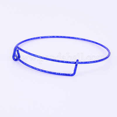 Adjustable Iron Bangle Making&nbsp;BJEW-TAC0004-02H-1