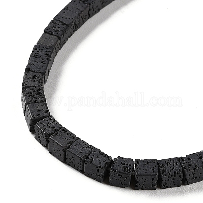 Synthetic Lava Rock Dyed Beads Strands&nbsp;G-H311-02B-10-1