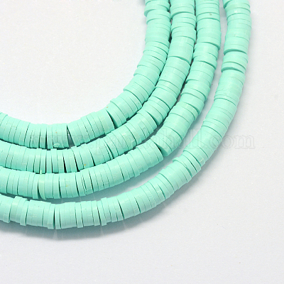 Handmade Polymer Clay Beads&nbsp;X-CLAY-R067-3.0mm-20-1