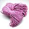 7 Inner Cores Polyester & Spandex Cord Ropes, with Patterns, for Rope Bracelets & Shoe Lace Cord Making, Dark Orchid, 4mm, about 109.36 yards(100m)/bundle, 420~500g/bundle