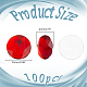 100Pcs Plastic Cabochons&nbsp;KY-HY0001-18B-2