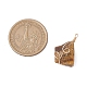 Raw Rough Gemstone Copper Wire Wrapped Pendants&nbsp;PALLOY-JF03028-3