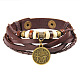 12 Constellation Snap Bracelets&nbsp;BJEW-P240-A09-1