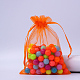 Rectangle Organza Drawstring Bags&nbsp;CON-PW0001-054C-14-1