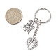2Pcs Halloween Theme Alloy Keychains&nbsp;KEYC-JKC01051-3