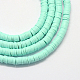 Handmade Polymer Clay Beads&nbsp;X-CLAY-R067-3.0mm-20-1