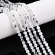 Dyed Natural White Jade Beads Strands&nbsp;G-T140-4mm-A02-2