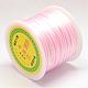 Nylon Satin Rattail Cords&nbsp;NWIR-R025-1.0mm-93-2