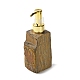 Raw Natural Tiger Eye Pump Press Bottles&nbsp;G-B131-02D-1