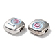 Eco-Friendly Alloy Enamel Beads&nbsp;PALLOY-M215-07P-3