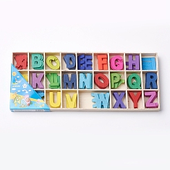 Wooden Craft Letters Set&nbsp;AJEW-WH0021-82A