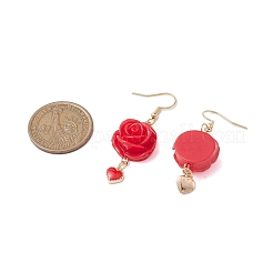 Resin Dangle Earrings&nbsp;EJEW-JE06014-S