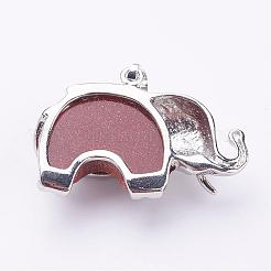 Natural & Synthetic Mixed Stone Pendants&nbsp;G-P268-M