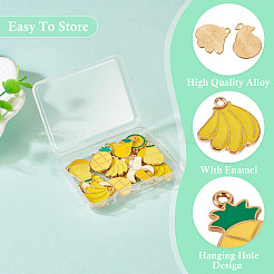 26Pcs 13 Styles Alloy Enamel Pendants&nbsp;ENAM-TA0003-08