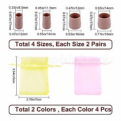 8Pair PVC High Heel Stoppers Protector&nbsp;FIND-GF0002-08A