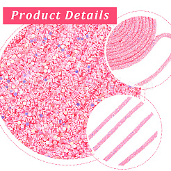 4.5~5Yard Glass Glitter Sequin Rope&nbsp;OCOR-CY0001-70B