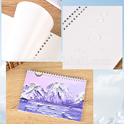 Sticker Collecting Loose-leaf A5 Spiral Bound Notebook&nbsp;AJEW-WH20019-17J