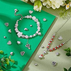 165Pcs Tibetan Style Alloy Beads&nbsp;TIBEB-GA0001-04