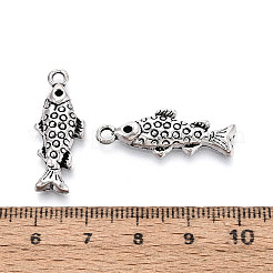 Tibetan Style Alloy Pendants&nbsp;TIBEP-T053-07AS
