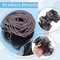 Polyester Lace Ribbon&nbsp;OCOR-WH20018-62F