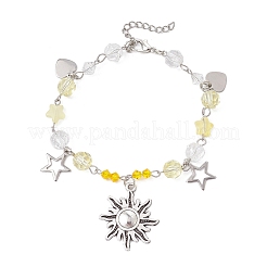 Glass Beaded Bracelets&nbsp;BJEW-JB11610-02
