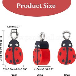 100Pcs Handmade Polymer Clay Charms&nbsp;CLAY-FH0001-12