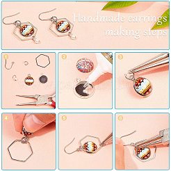Flatback Glass Cabochons for DIY Projects&nbsp;GGLA-AR0001-01G