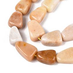 Natural Topaz Jade Beads Strands&nbsp;G-N354-02B-01