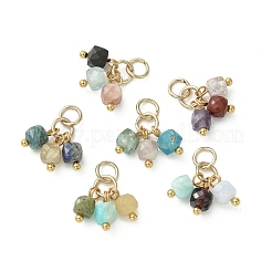 Natural Mixed Gemstone Pendants&nbsp;PALLOY-JF05313