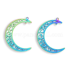 Ion Plating(IP) 201 Stainless Steel Pendants&nbsp;X-STAS-N098-111M