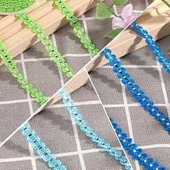 75M 3 Colors Metallic Yarn Lace Ribbons&nbsp;OCOR-SZ0002-08B