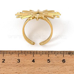 304 Stainless Steel Cuff Open Rings&nbsp;RJEW-H269-06G
