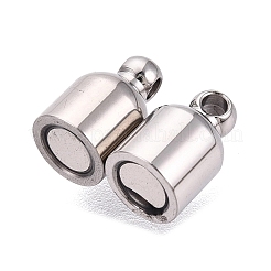 304 Stainless Steel Magnetic Clasps&nbsp;STAS-N127-01A-P