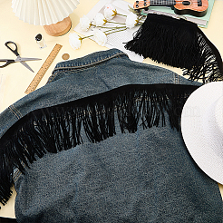 Faux Suede Fabric Tassel Ribbons&nbsp;OCOR-WH0109-110A