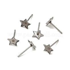 Tarnish Resistant 304 Stainless Steel Stud Earring Settings&nbsp;X-STAS-Q170-10