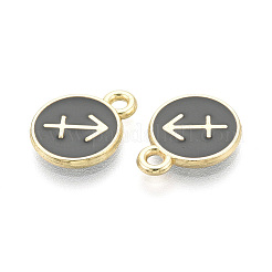 Alloy and Enamel Charms&nbsp;ENAM-T021-28J