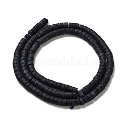 Synthetic Blue Goldstone Beads Strands&nbsp;G-P575-B36-4x2mm