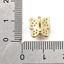 Brass Micro Pave Cubic Zirconia Charms&nbsp;KK-R222-01G-01