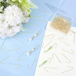 100Pcs 316 Surgical Stainless Steel Earring Hooks&nbsp;STAS-BBC0009-59B