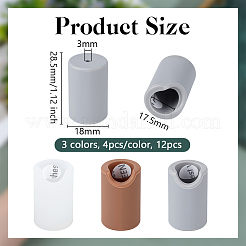 12Pcs 3 Colors Self Adhesive Silicone Furniture Corner Guards&nbsp;DIY-OC0014-05