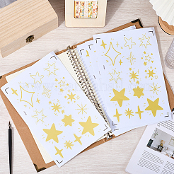 PVC Plastic Star Wall Stickers&nbsp;DIY-WH20009-43