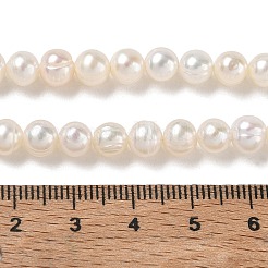 Natural Cultured Freshwater Pearl Beads Strands&nbsp;PA-CBAC463-33